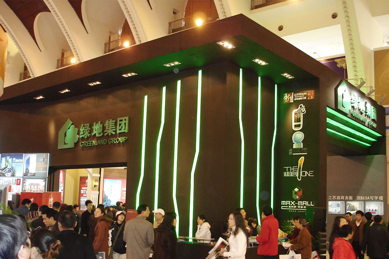 綠色展臺設計理念,創意展臺設計4條規則 展會新聞 第1張-聯拓創意 展臺設計